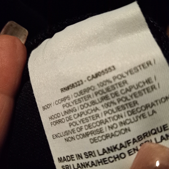 Nike Therma-Fit Sportwear Men's Front Pockets Black Small Long Sleeves Hoodie - Picture 7 of 7